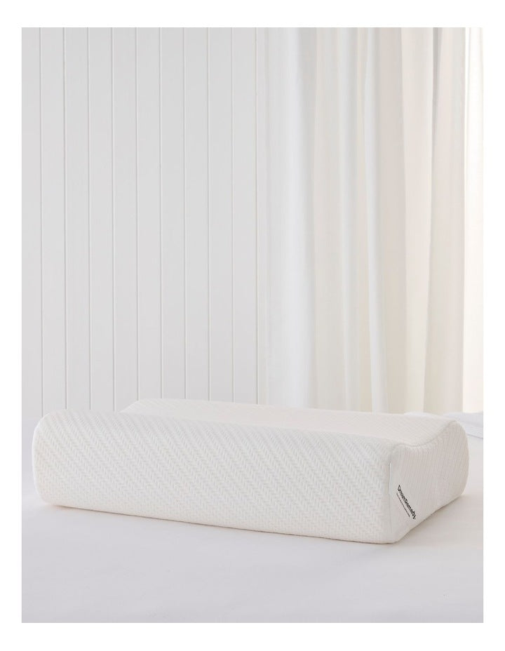 Adjustable Memory Foam Pillow in White