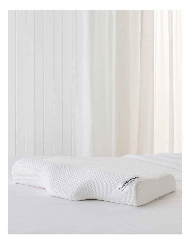 Memory Foam Contour Pillow in White