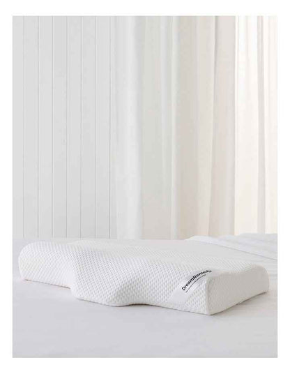 Memory Foam Contour Pillow in White