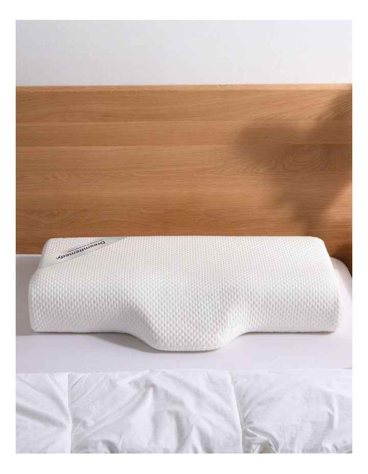 Memory Foam Contour Pillow in White