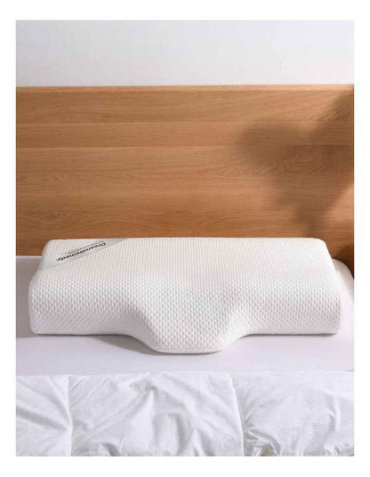 Memory Foam Contour Pillow in White