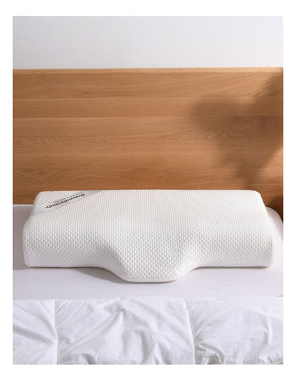 Memory Foam Contour Pillow in White