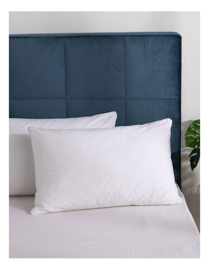 Memory Fibre Pillow Soft/Medium in White