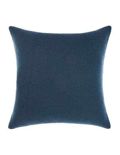 Nimes Washed European Linen Sheet Set In Navy