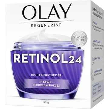 Olay Regenerist Retinol 24 Night Moisturiser Face Cream 50g