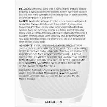 Olay Regenerist Retinol 24 Night Moisturiser Face Cream 50g