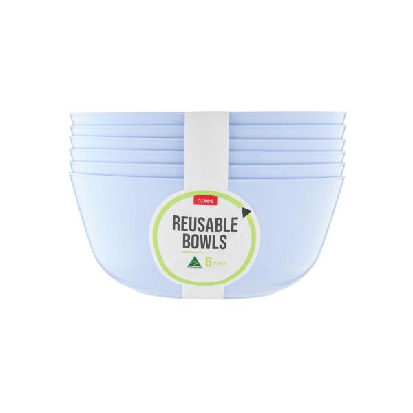 COLES REUSABLE BOWLS