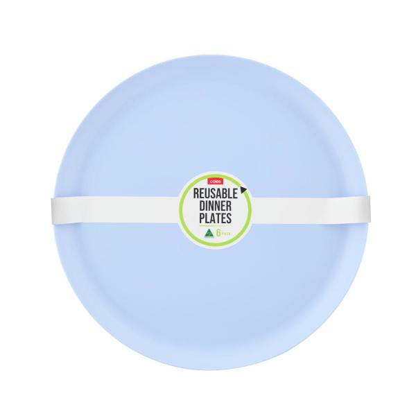 COLES REUSABLE PLATES