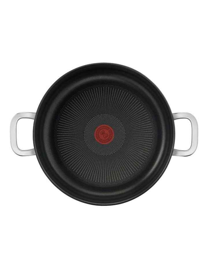 Specialty Premium Hard Anodised Induction Non-Stick Chef Pan with Lid 30cm in Black