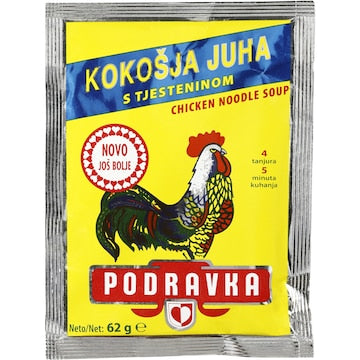 Podravka European Foods Chicken Noodle Soup 62g