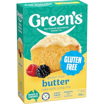 Green's Gluten Free Golden Butter Cake Mix 470g