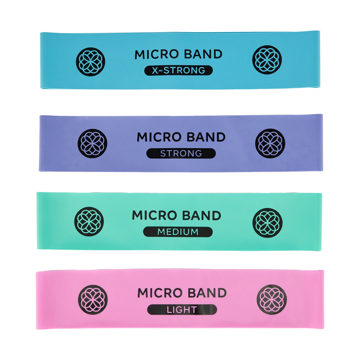 4 Micro Stretch Bands