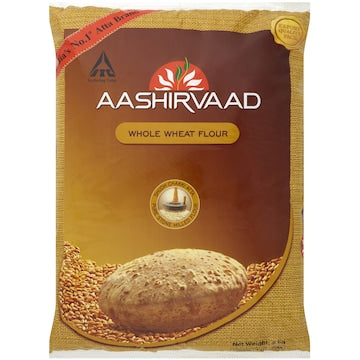 Aashirvaad Whole Wheat Atta Flour 5kg