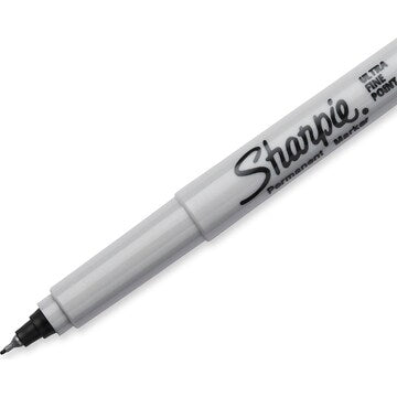 Sharpie Permanent Marker Pens Ultra Fine Black 2 pack
