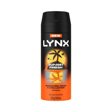 LYNX DEODORANT BODY SPRAY SUNSET FRESH 165ML