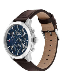 Henry Leather Gent's 1710476 Watch in Dark Brown