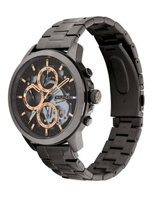 Henry Ionic Plated Steel Gent's Multifunction Watch in Grey