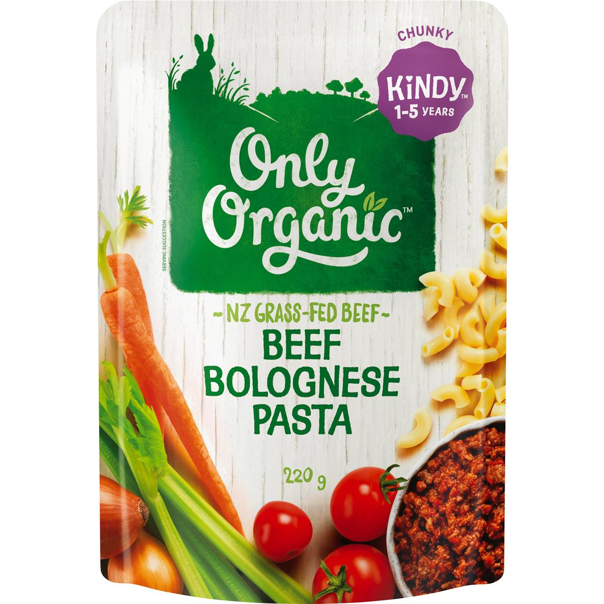 Only Organic Beef Bolognese 220g