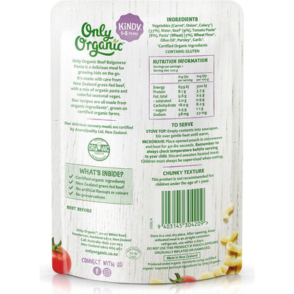 Only Organic Beef Bolognese 220g