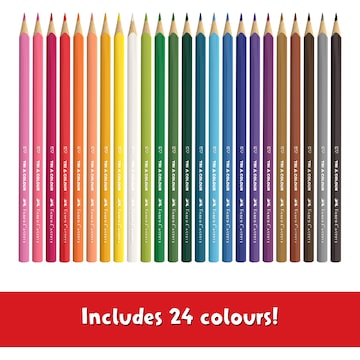 Faber-Castell Coloured Pencils 24 pack
