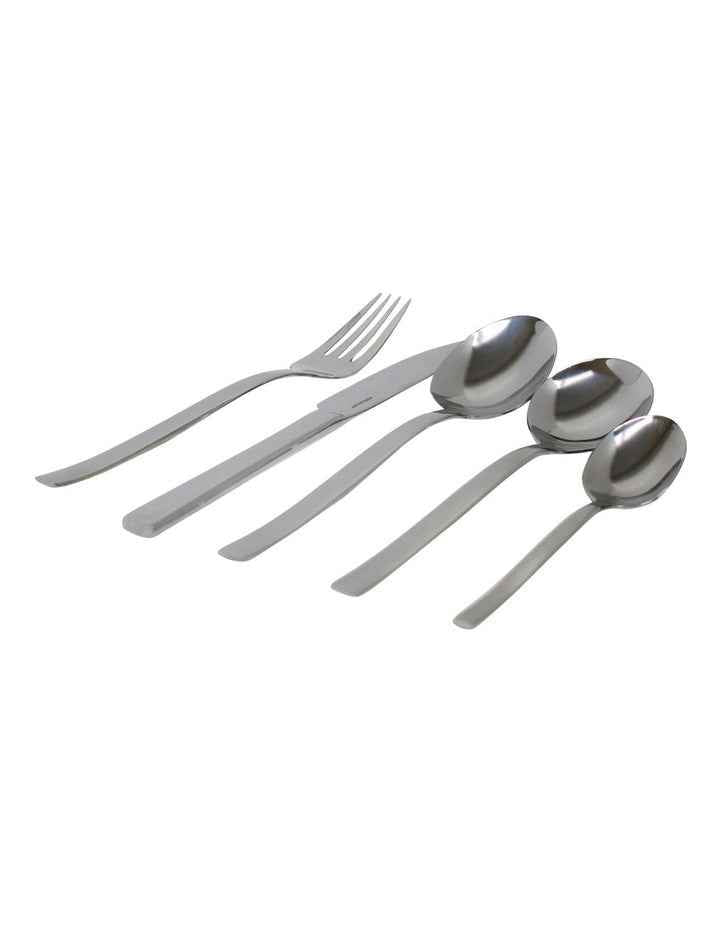 Monaco Cutlery Set 30 Piece in Silver