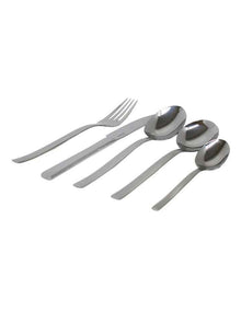 Monaco Cutlery Set 30 Piece in Silver