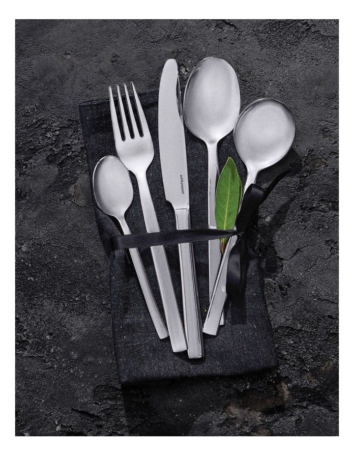 Monaco Cutlery Set 30 Piece in Silver