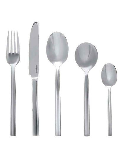 Monaco Cutlery Set 30 Piece in Silver