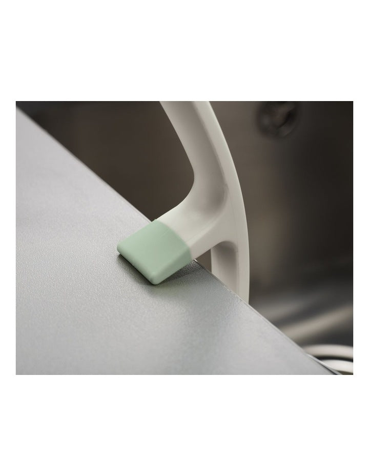 Edge Dish Brush in Light Stone/Sage