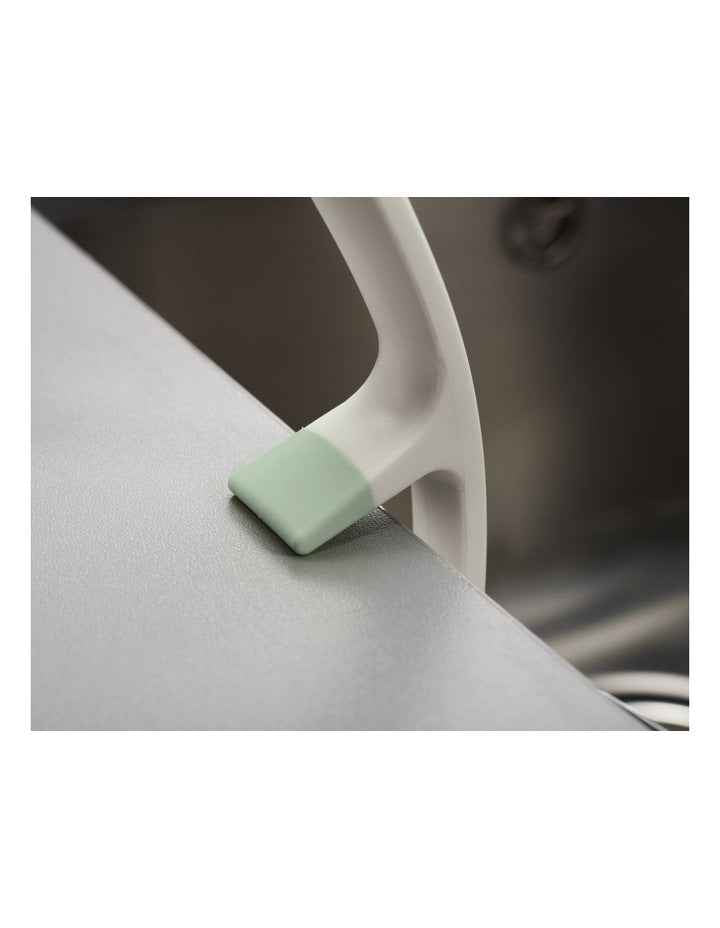 Edge Dish Brush in Light Stone/Sage
