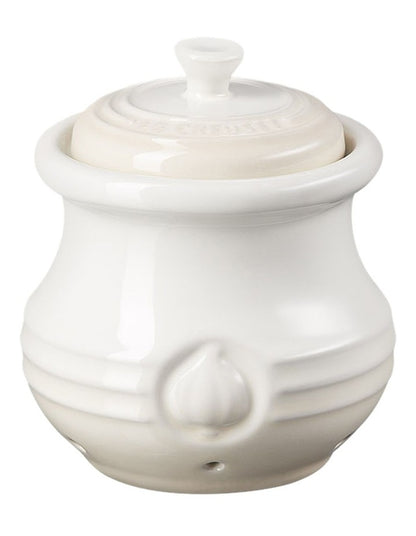 Garlic Keeper in White