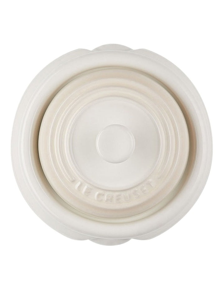 Garlic Keeper in White