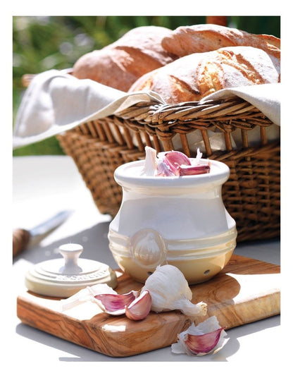 Garlic Keeper in White