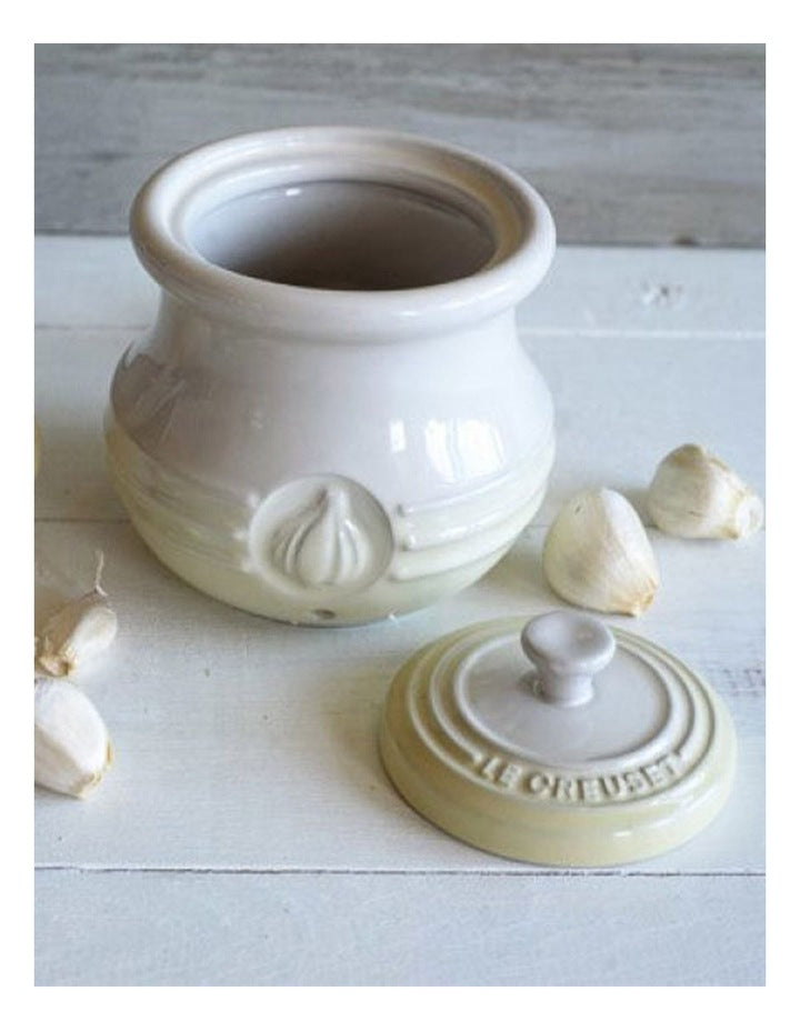 Garlic Keeper in White