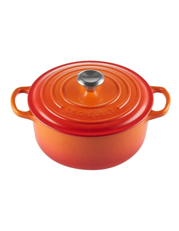 Signature Round Casserole 20cm/2.4Lt in Volcanic