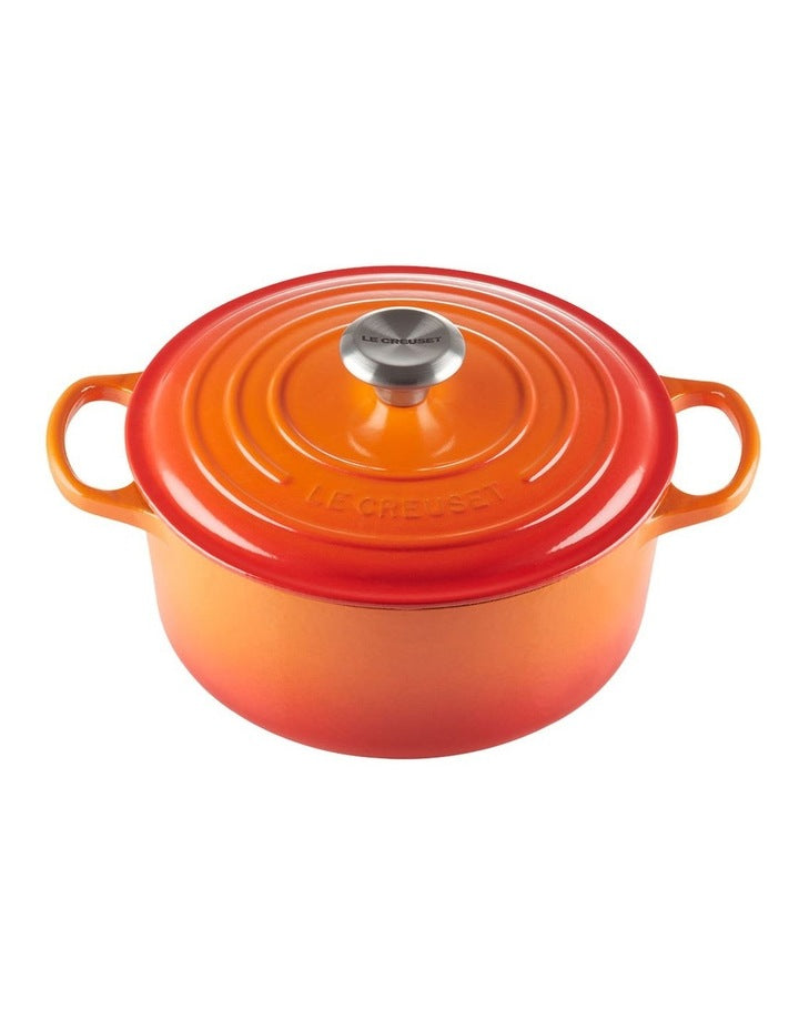 Signature Round Casserole 24cm/4.2Lt in Volcanic
