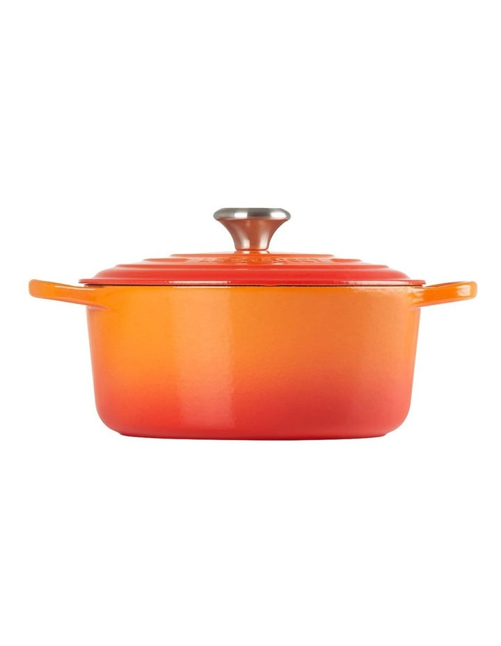 Signature Round Casserole 24cm/4.2Lt in Volcanic