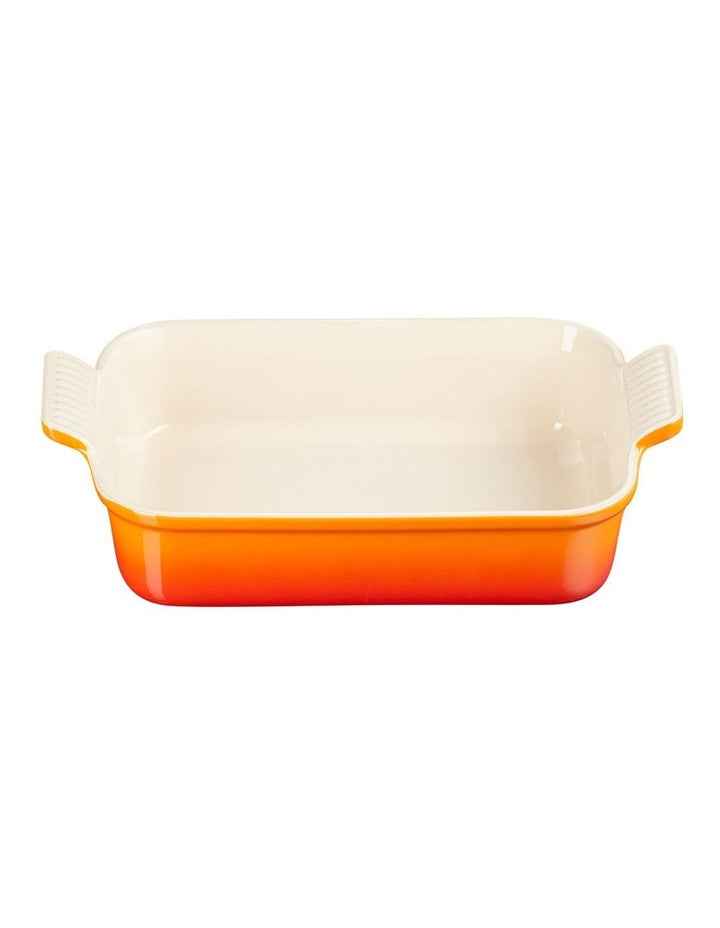 Heritage 26cm Rectangular Deep Dish Volcanic