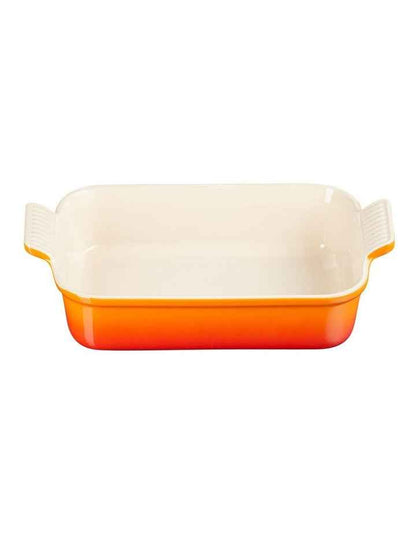 Heritage 26cm Rectangular Deep Dish Volcanic