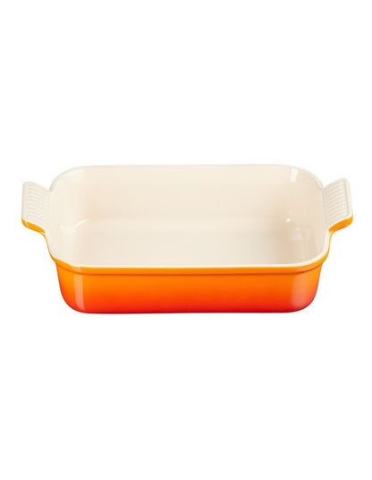 Heritage 26cm Rectangular Deep Dish Volcanic