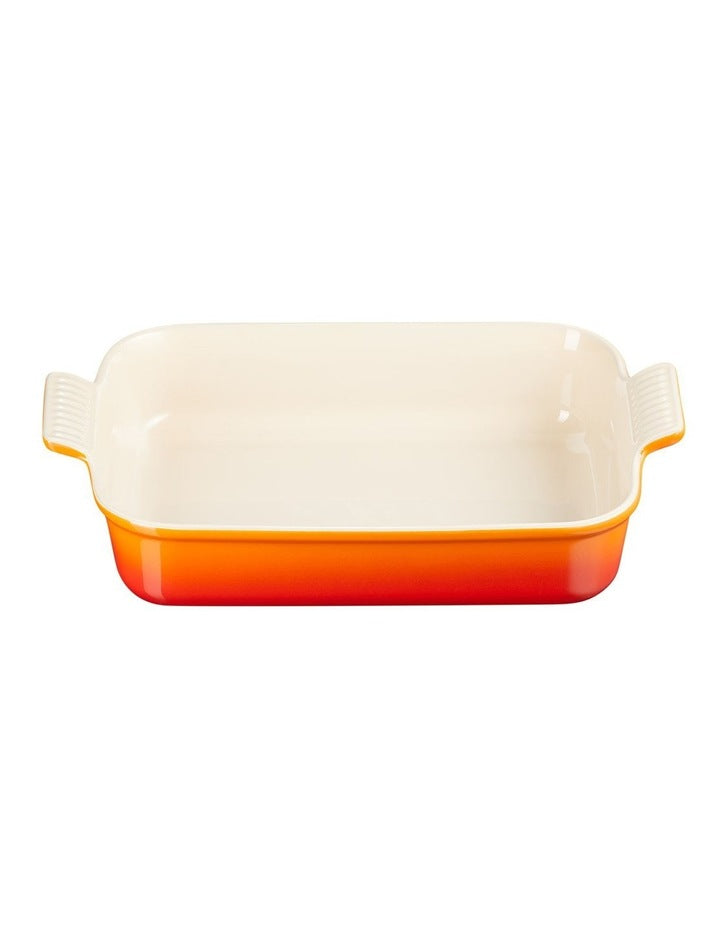 Heritage 32cm Rectangular Deep Dish Volcanic