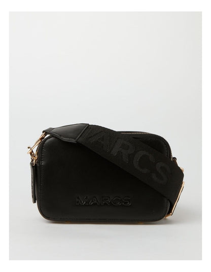 Budapest Black Camera Crossbody Bag