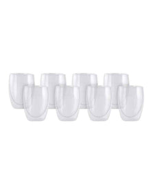 Blend Double Wall Cup 350ml Set of 8 Gift Boxed