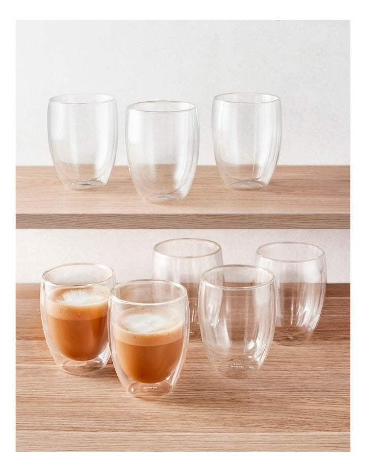 Blend Double Wall Cup 350ml Set of 8 Gift Boxed
