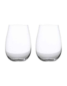 Calia Stemless Wine Glass 500ml Set of 2 Gift Boxed