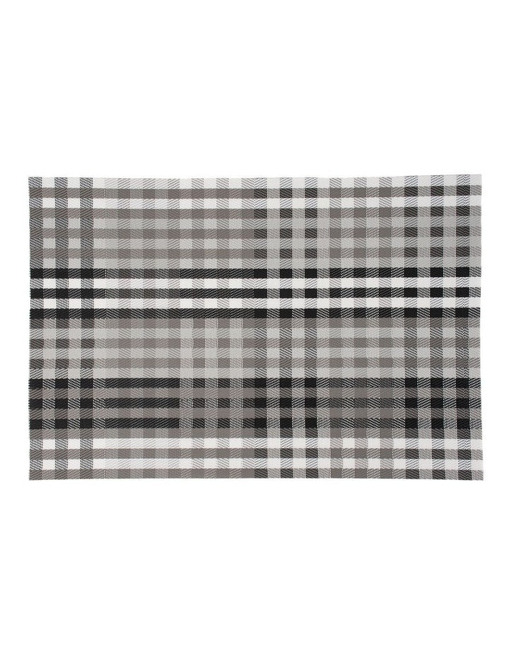 Table Accents Placemat 45x30cm in Light Grey Check