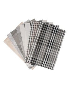 Table Accents Placemat 45x30cm in Light Grey Check