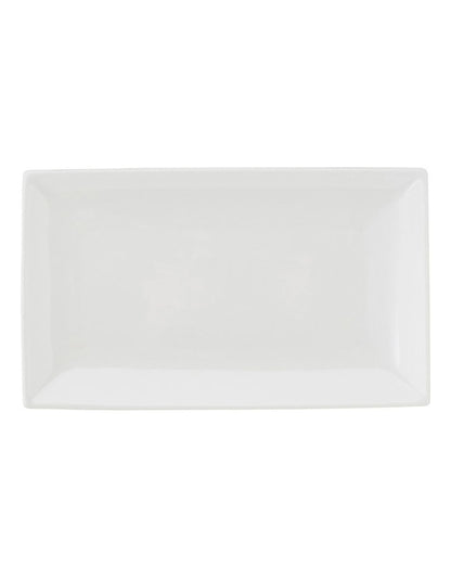 White Basics Rectangular Platter 27x16cm in White
