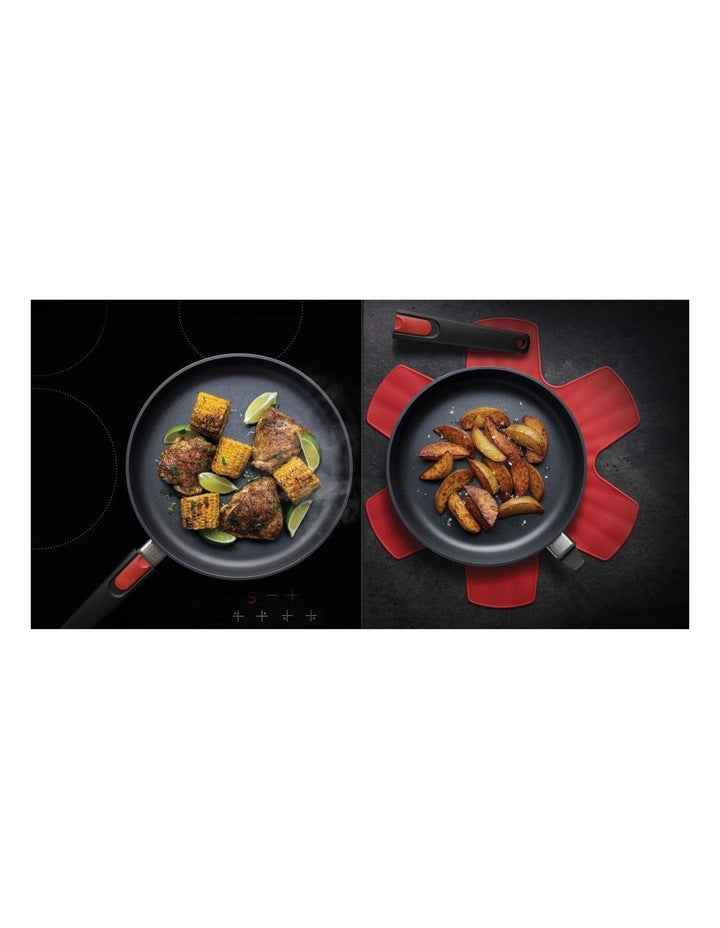 Diamond Lite Twin Frypan Set With Protector Gift Boxed in Black