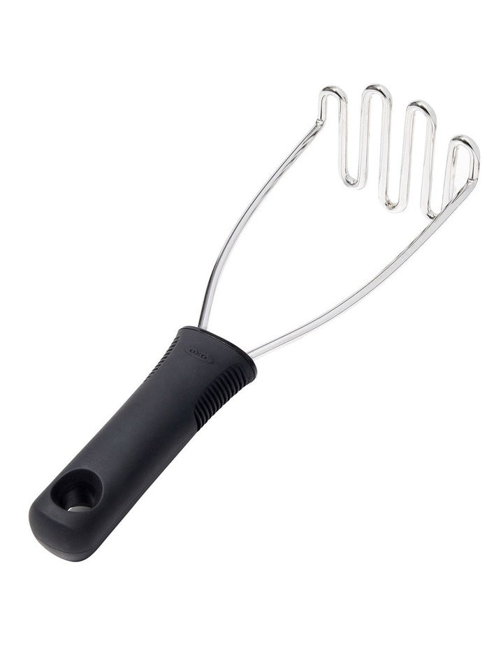 Wire Potato Masher in Black